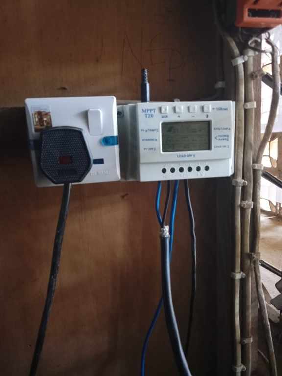 Installation of Solar Panel at the Secretariate on June 13, 2026